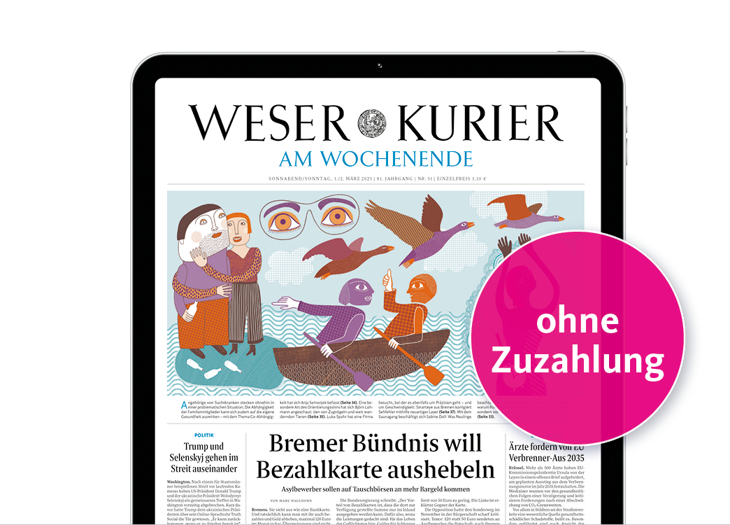 Produktbild für das Angebot 'Die digitale Zeitung inkl. Samsung Tab A11+'