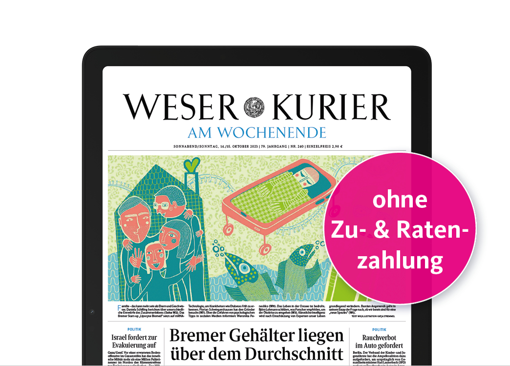 Die digitale Zeitung mit Samsung Tab A9+