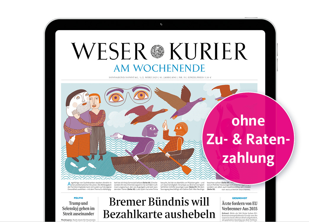 Produktbild für das Angebot 'Die digitale Zeitung mit Samsung Tab A9+'