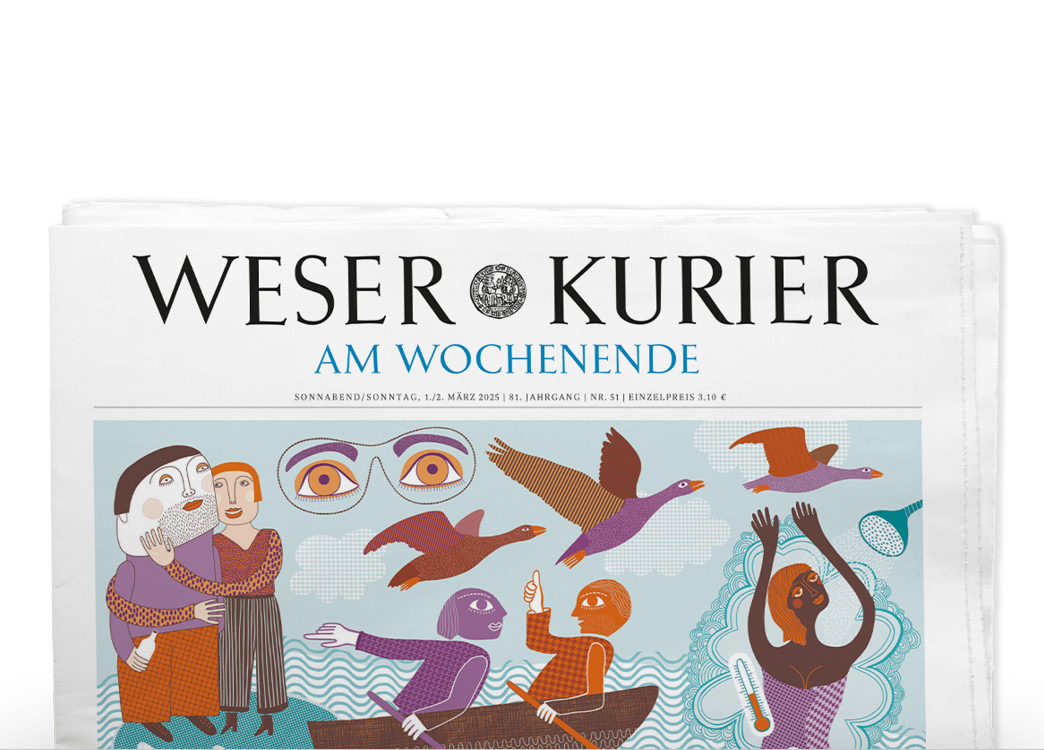 Produktbild für das Angebot 'Gedruckte Zeitung Wochenend-Abo'
