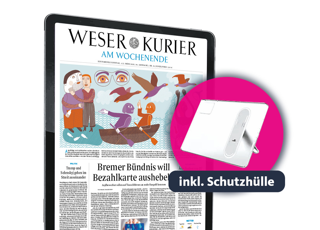 Produktbild für das Angebot 'Die digitale Zeitung inkl. Lenovo Idea & Schutzhülle'