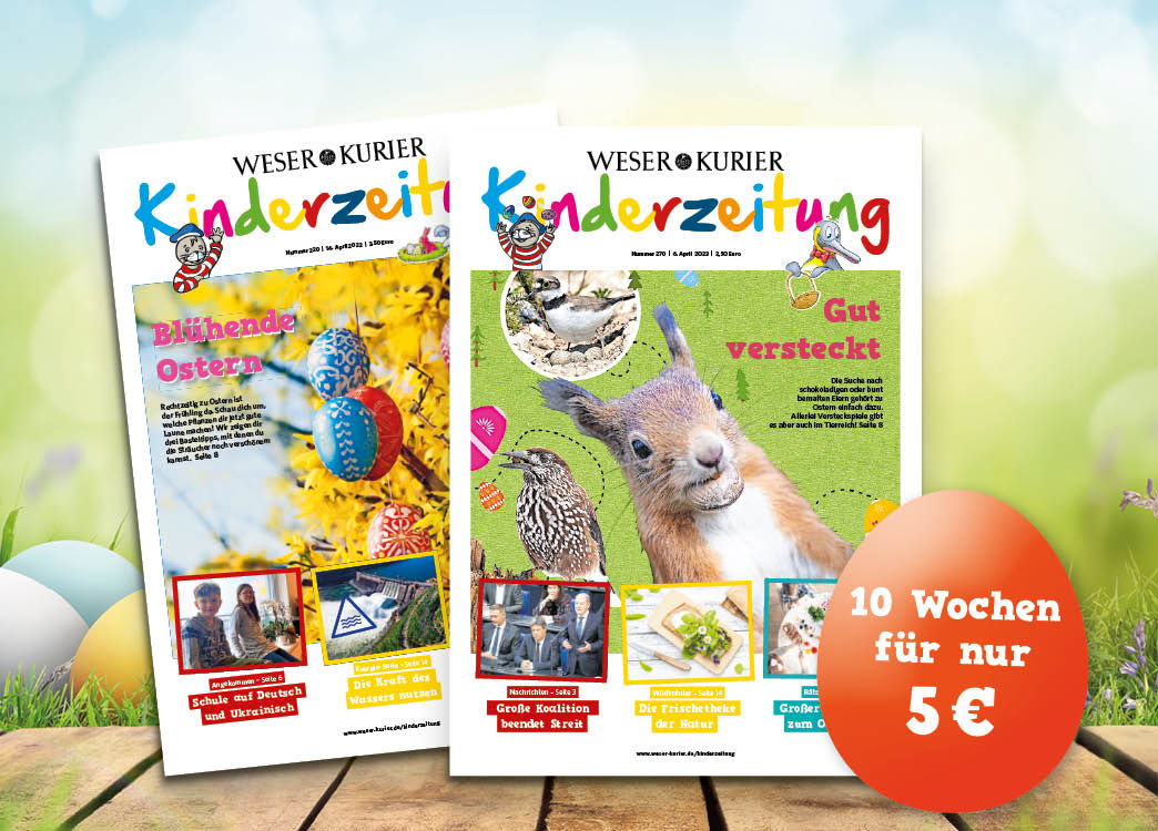 Produktbild für das Angebot 'Für Abonnenten des WESER-KURIER'