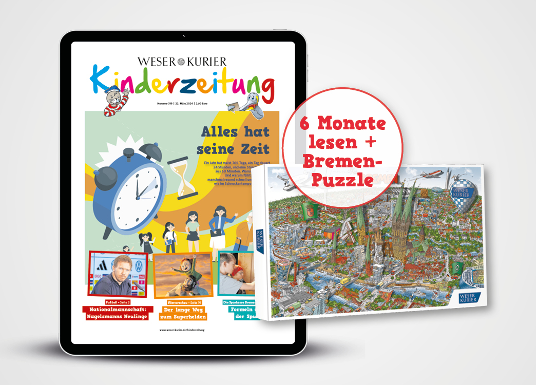 E-Paper der WESER-KURIER Kinderzeitung