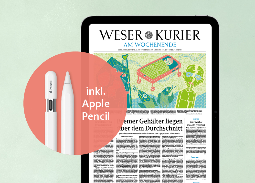 Produktbild für das Angebot 'Das E-Paper inkl. iPad 10 und Apple Pencil'