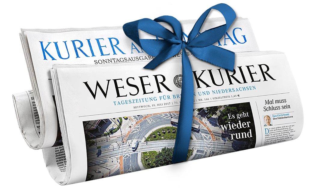 WESER-KURIER verschenken
