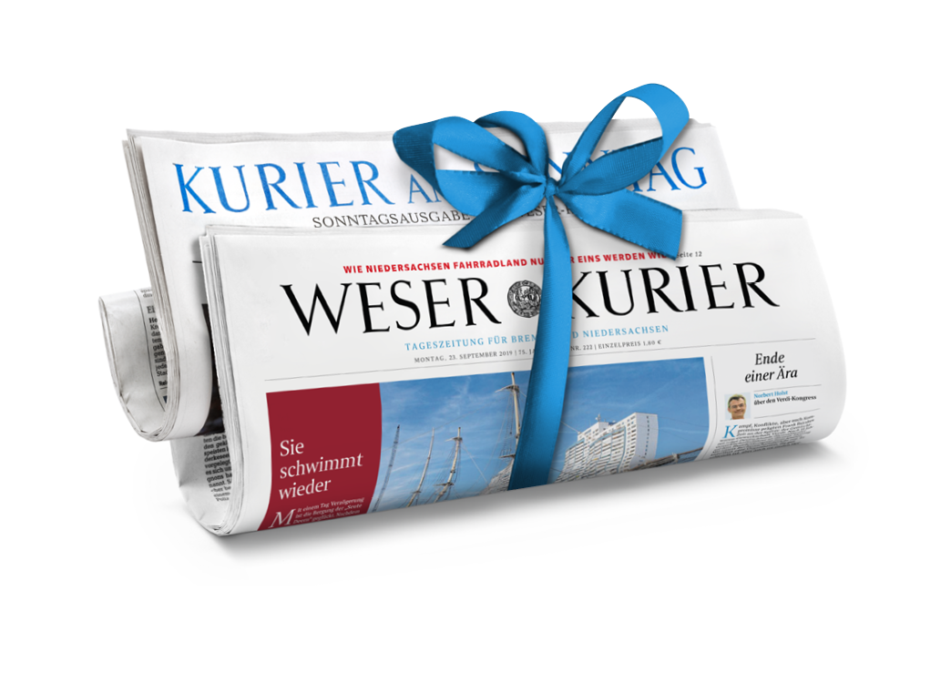 Der WESER-KURIER Im Print-Abonnement