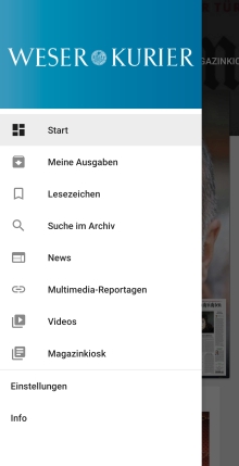 E-Paper App Android weitere Funktionen